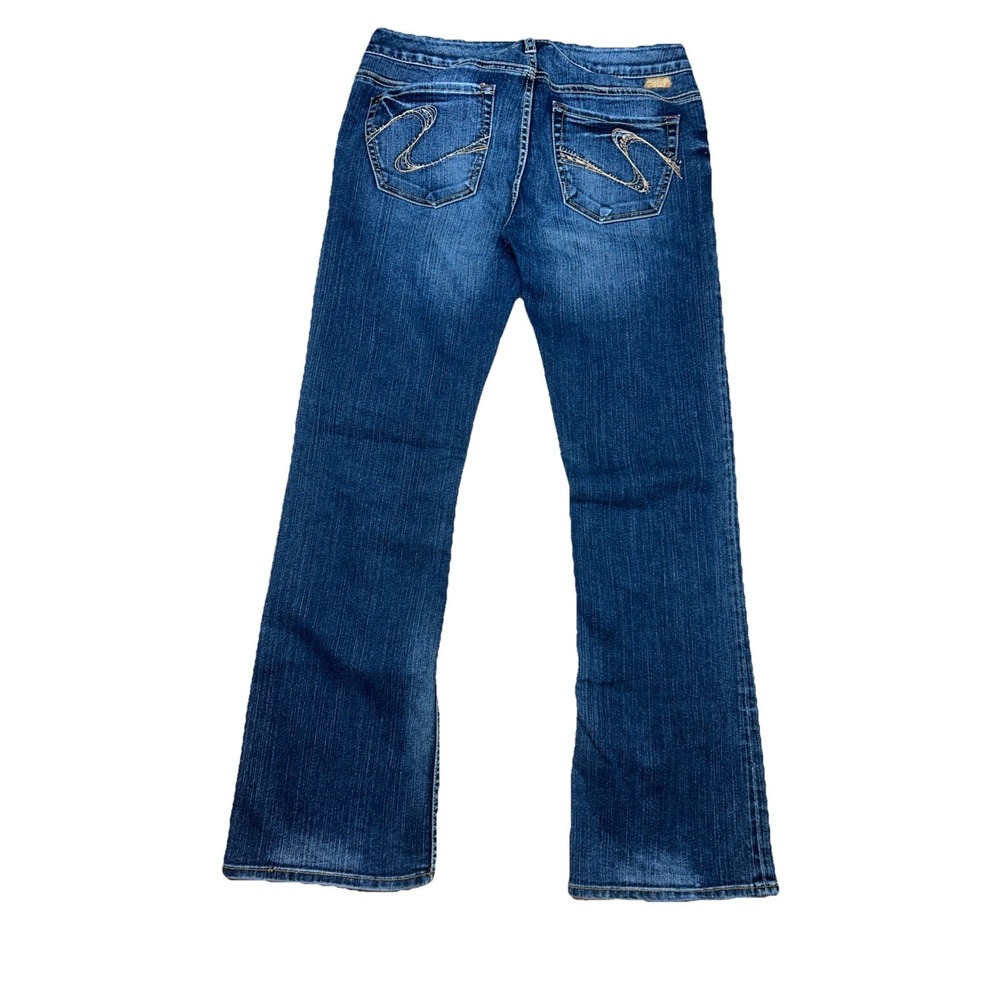 Silver Western Glove Works Toni Women's 30x31 Stretch Jeans Flare View 4